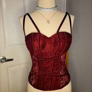 Charlotte Russe Corset top